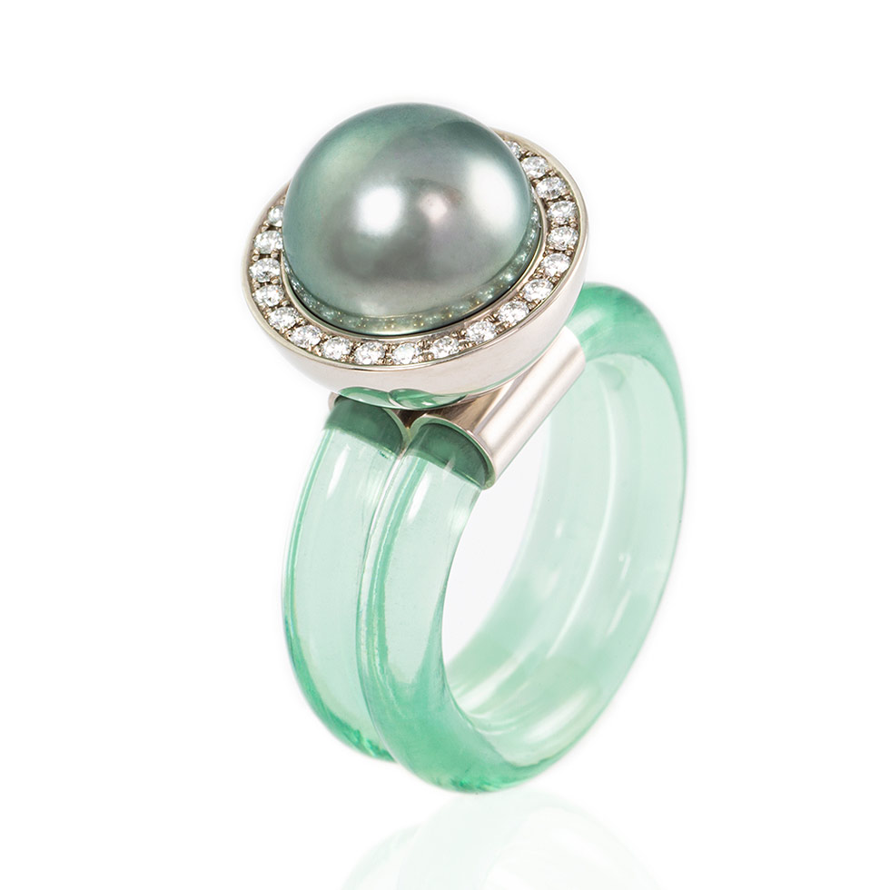 Ring Venus Eisblau