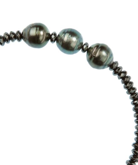 Alternative view of Armband Burotu mit 3 Tahitiperlen