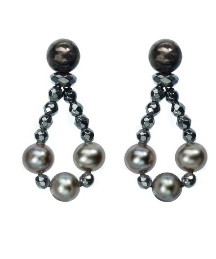 Alternative view of Stud earrings Pushan